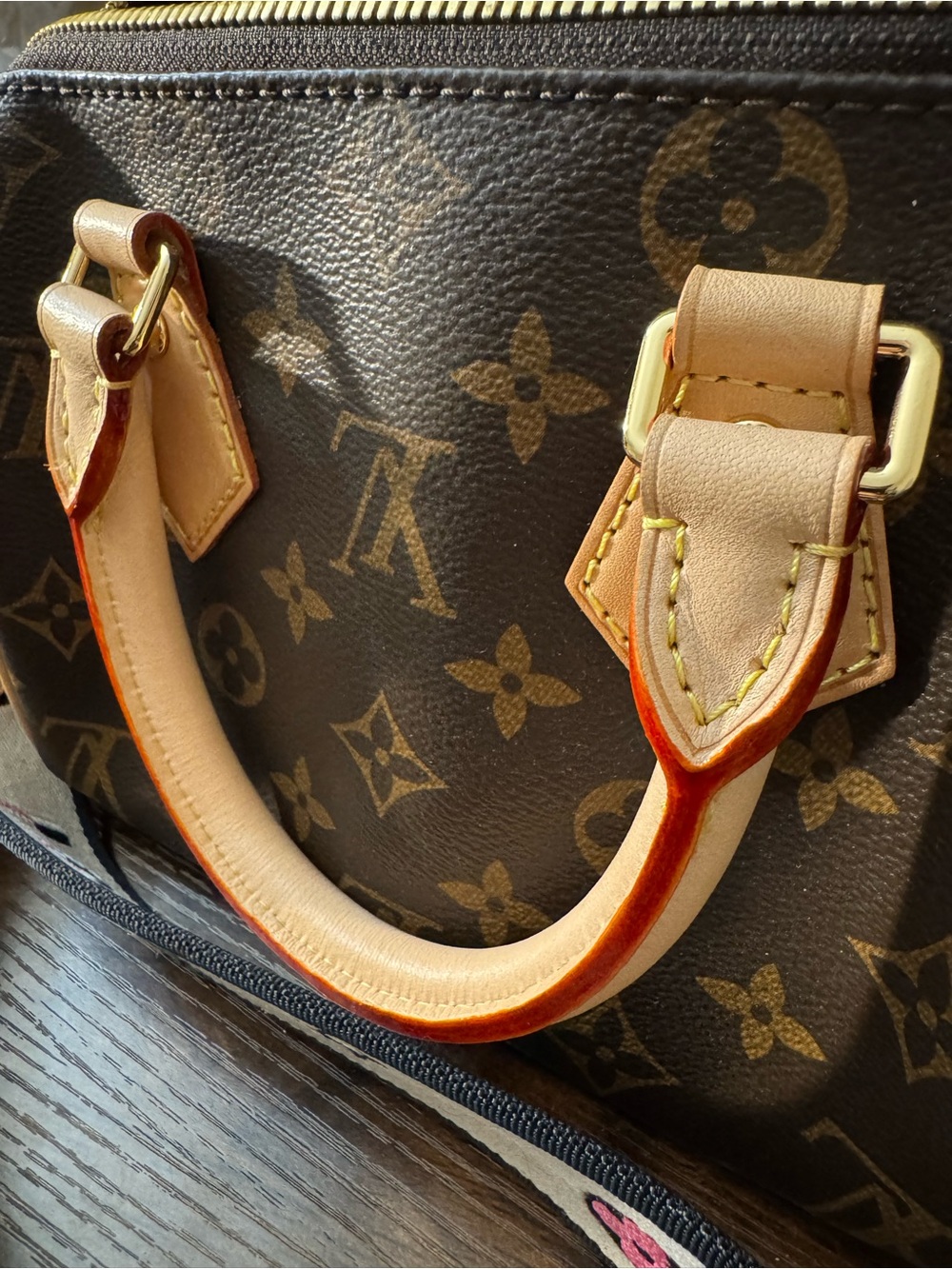 NEW Louis Vuitton Speedy 20 Monogram Canvas Bandouliere Bag LV Nano Crossbody - Picture 6 of 16